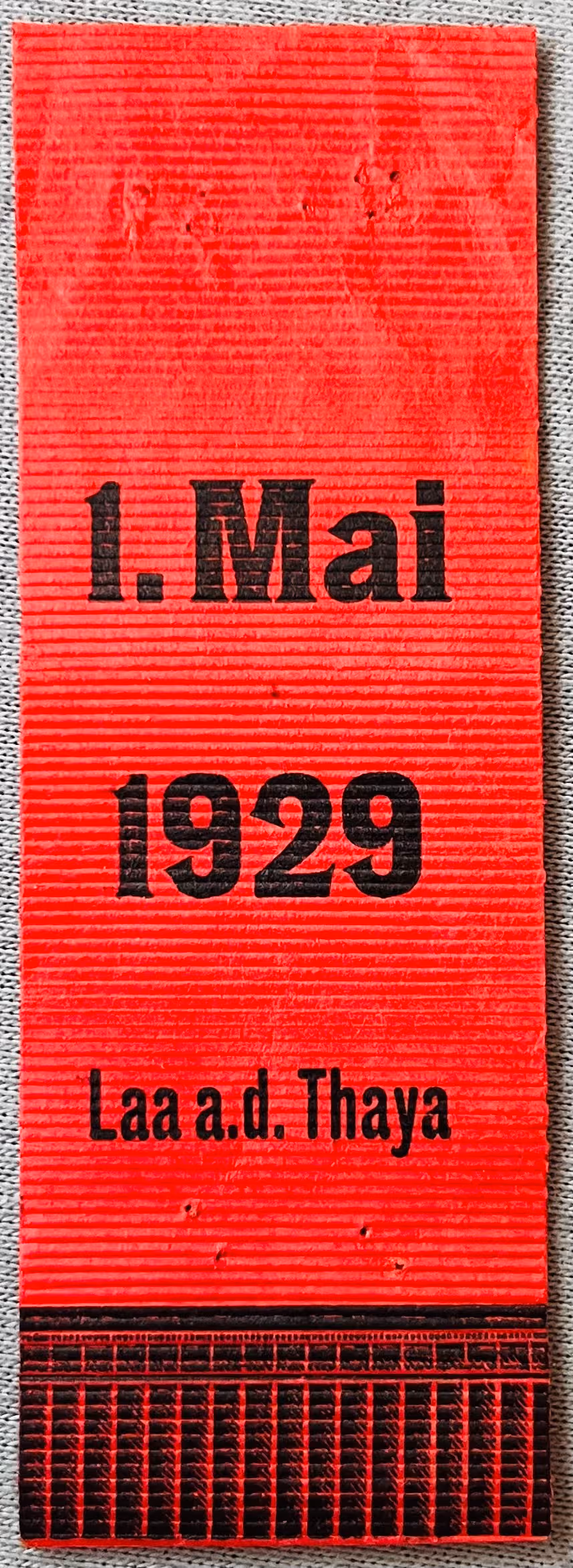 SDAP-Laa/Thaya - 1.Mai 1929