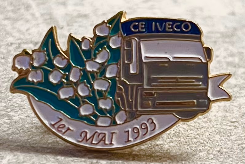 Frankreich - 1.Mai 1993 - Betriebskomitee IVECO