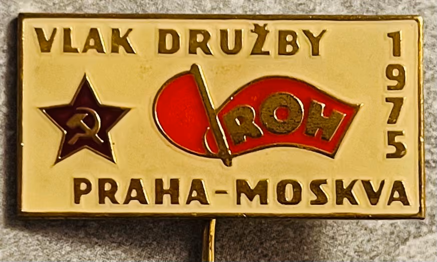 ROH Freundschaftszug Prag-Moskau 1975