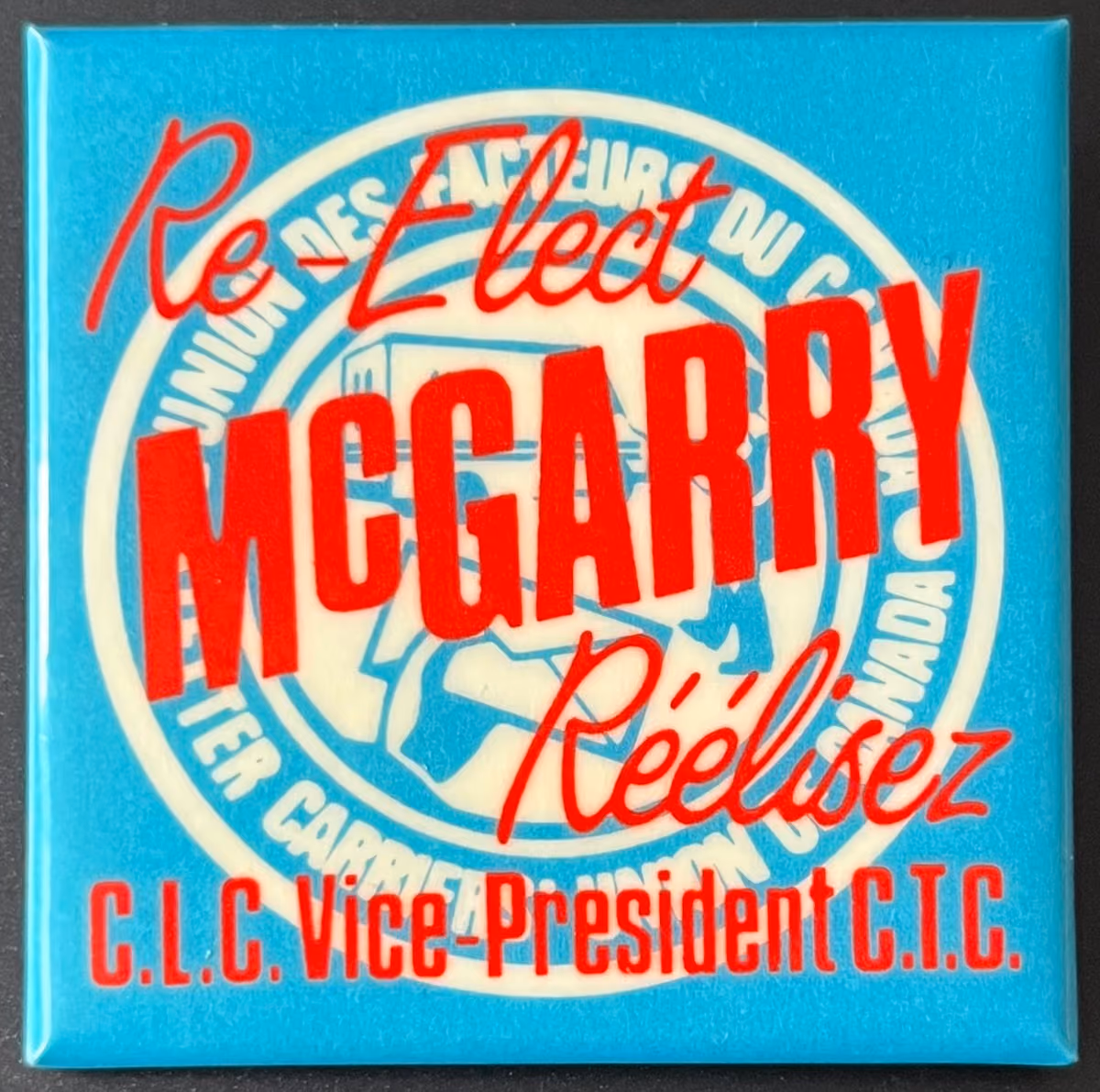 LCUC - Re-elect McGarry CLC-Vice President