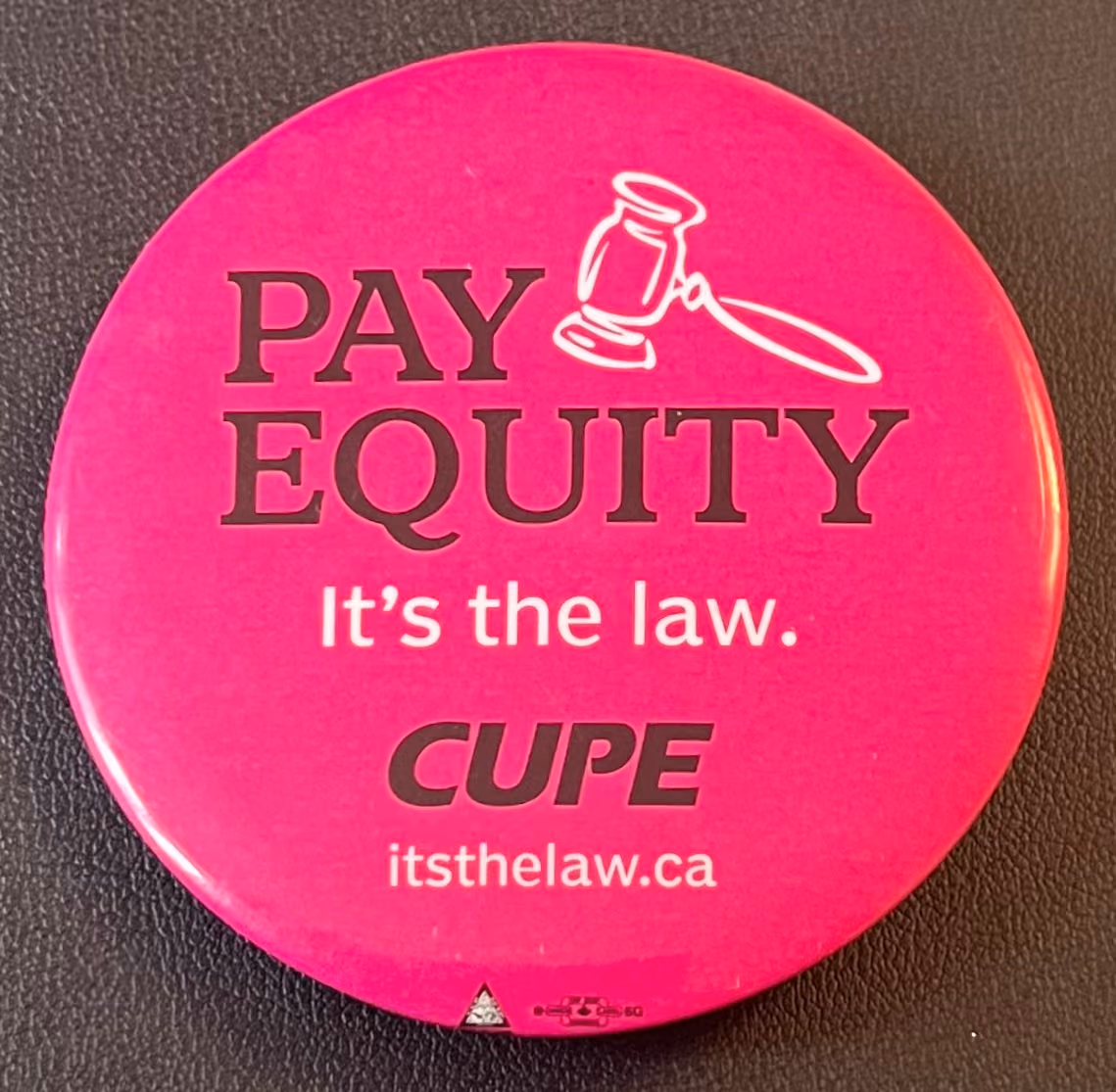 CUPE - Pay Equity - Its the Law