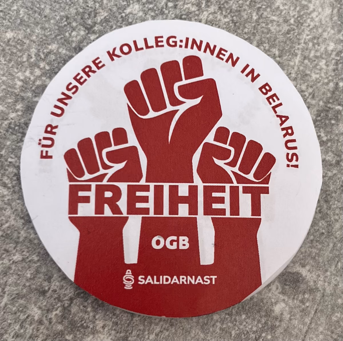 ÖGB / Salidarnast - Freiheit für unsere Kolleg:innen in Belarus [Entwurf]
