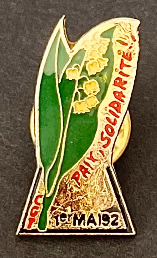 Frankreich - CGT - 1. Mai 1992 - Frieden-Solidarität