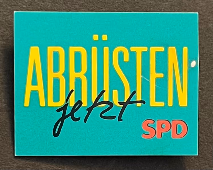SPD - Abrüsten jetzt