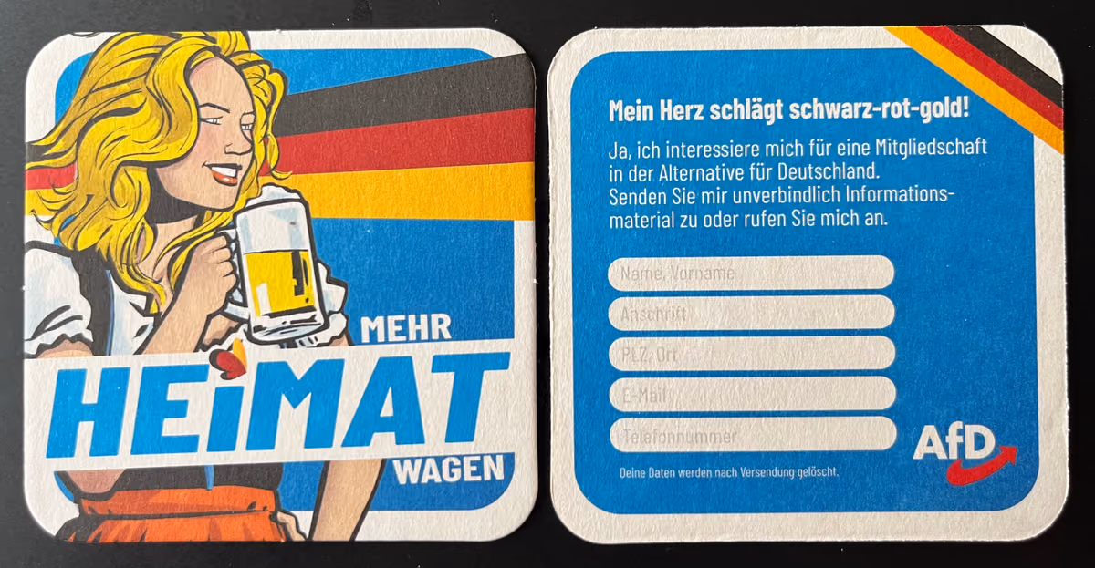 AfD - Mehr Heimat wagen - Mein Herz schlägt schwarz-rot-gold!