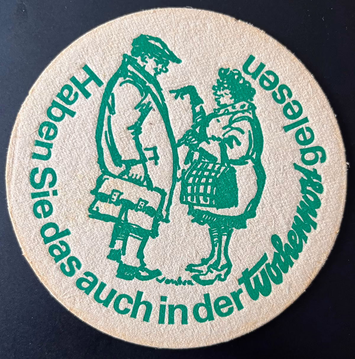 Haben Sie das auch in der Wochenpost gelesen