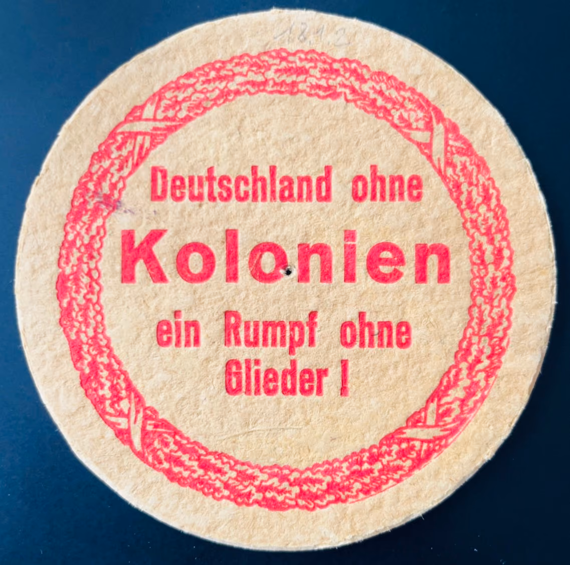 Deutschland ohne Kolonien - Ein Rumpf ohne Glieder!