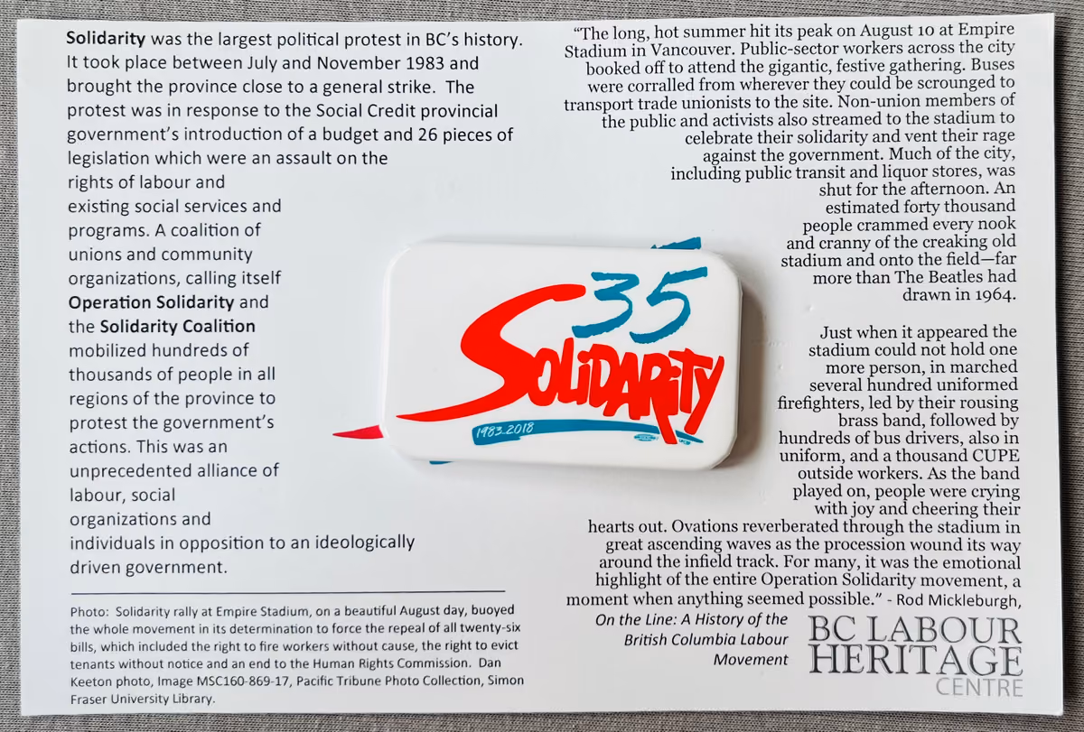 Solidarity - 35 Years - 1983-2018