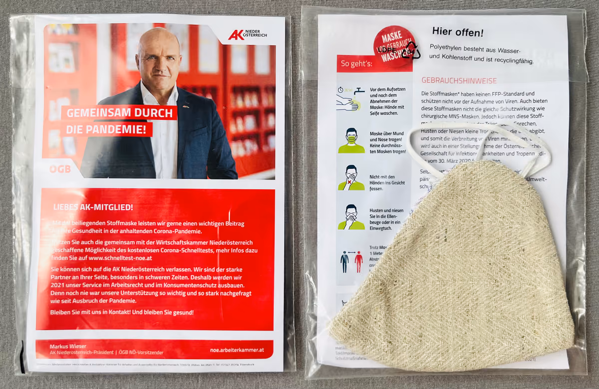 AK Niederösterreich - Gemeinsam durch die Pandemie!