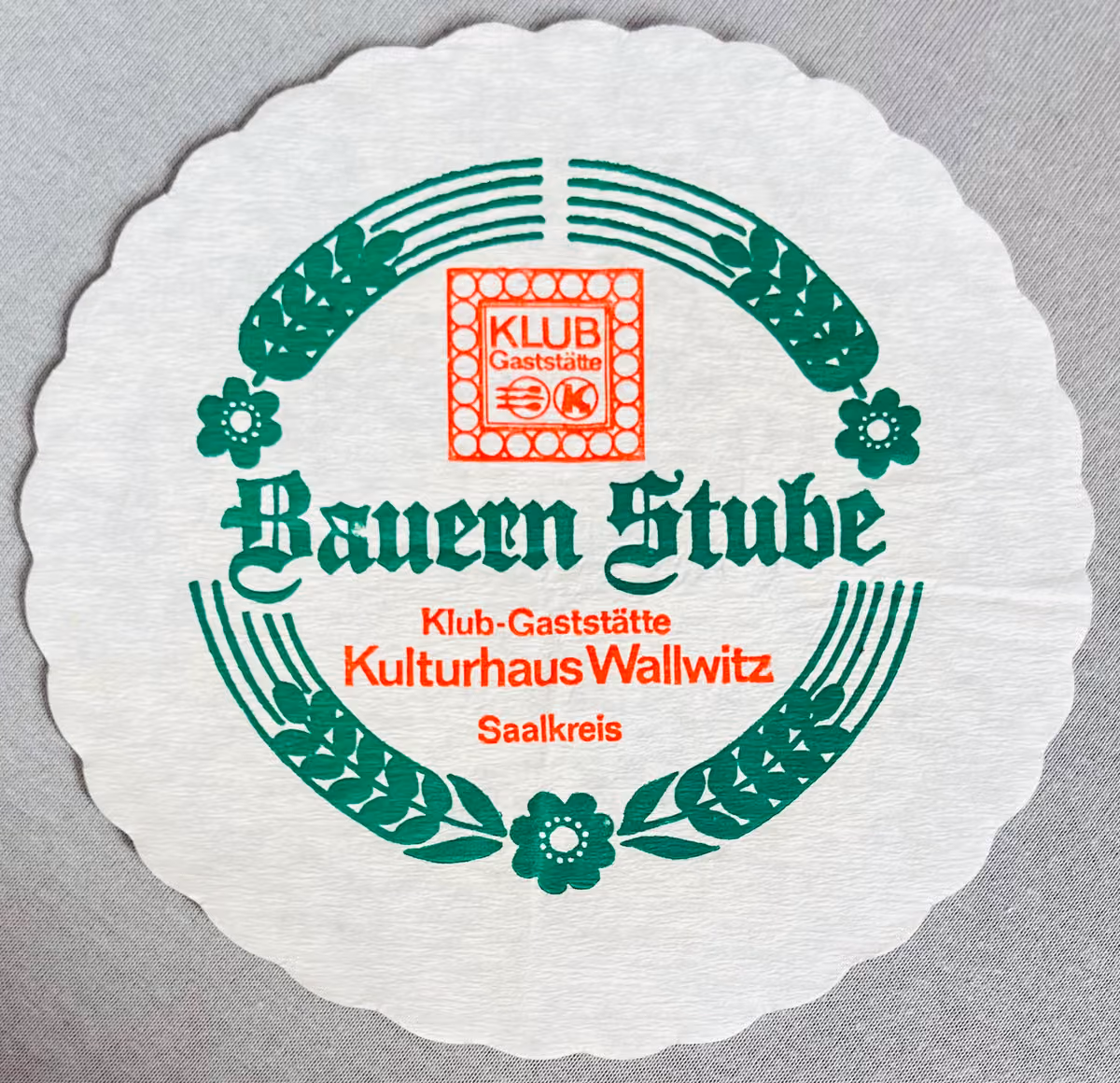 Bauern Stube - Klub-Gaststätte Kulturhaus Wallwitz - Saalkreis