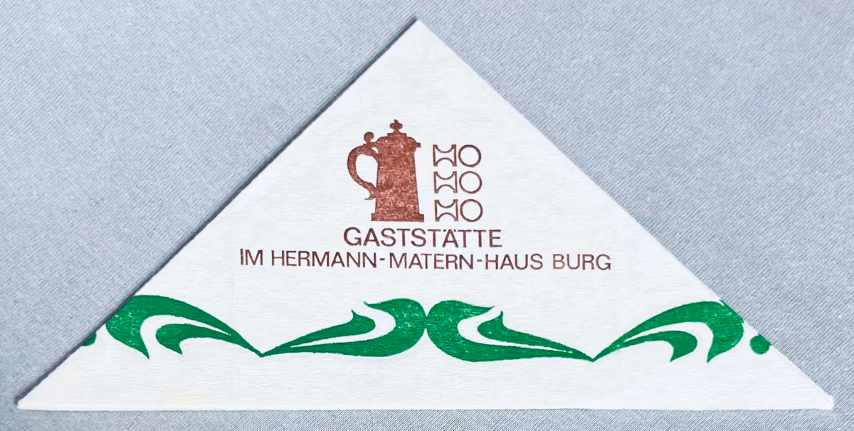 HO Gaststätte im Hermann-Matern-Haus-Burg