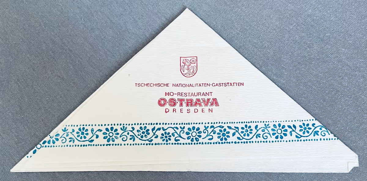 Tschechische Nationalitäten-Gaststätten - HO-Restaurant Ostrava Dresden