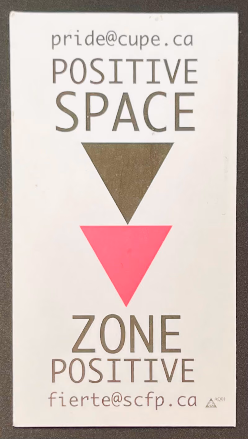 CUPE - Pride - Positive Space