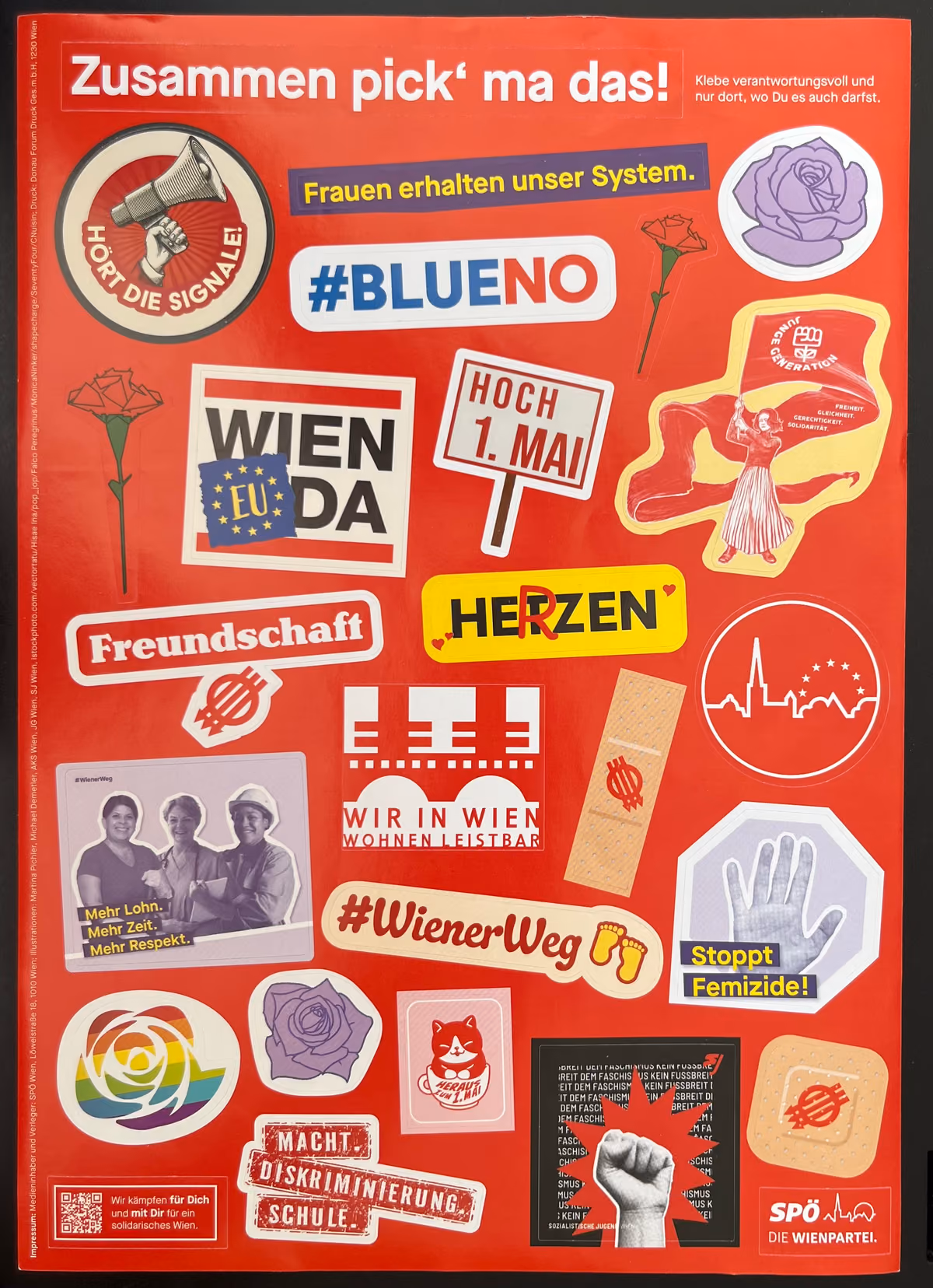 SPÖ-Wien - Zusammen pick´ma das!