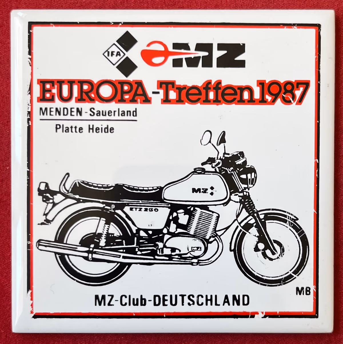 MZ-Club Deutschland - Europa-Treffen 1987