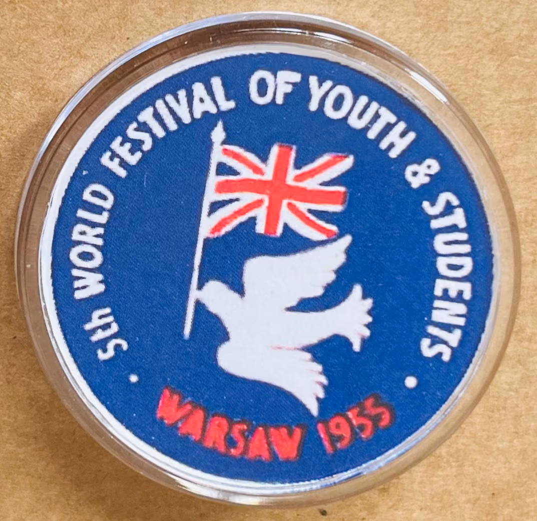 5. Weltfestspiele - Warschau 1955 - Britische Delegation