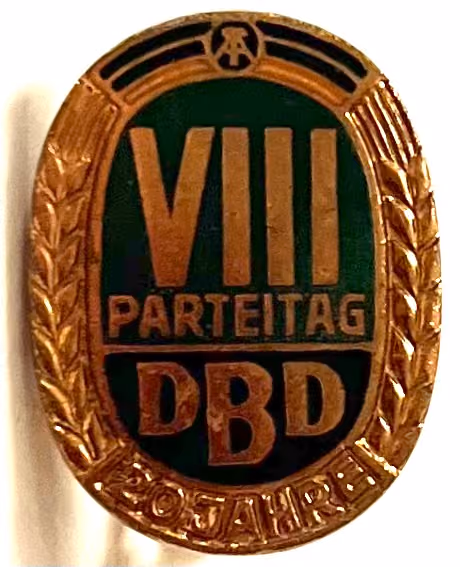 DBD - VIII. Parteitag - 20 Jahre