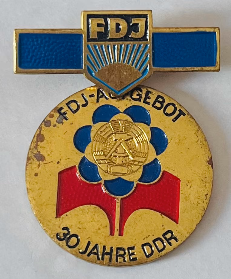 FDJ – Aufgebot 30 Jahre DDR