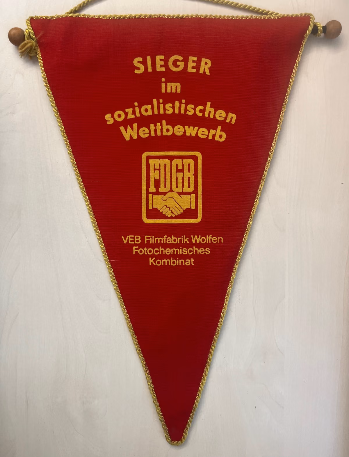 FDGB-VEB Filmfabrik Wolfen - Sieger im sozialistischen Wettbewerb
