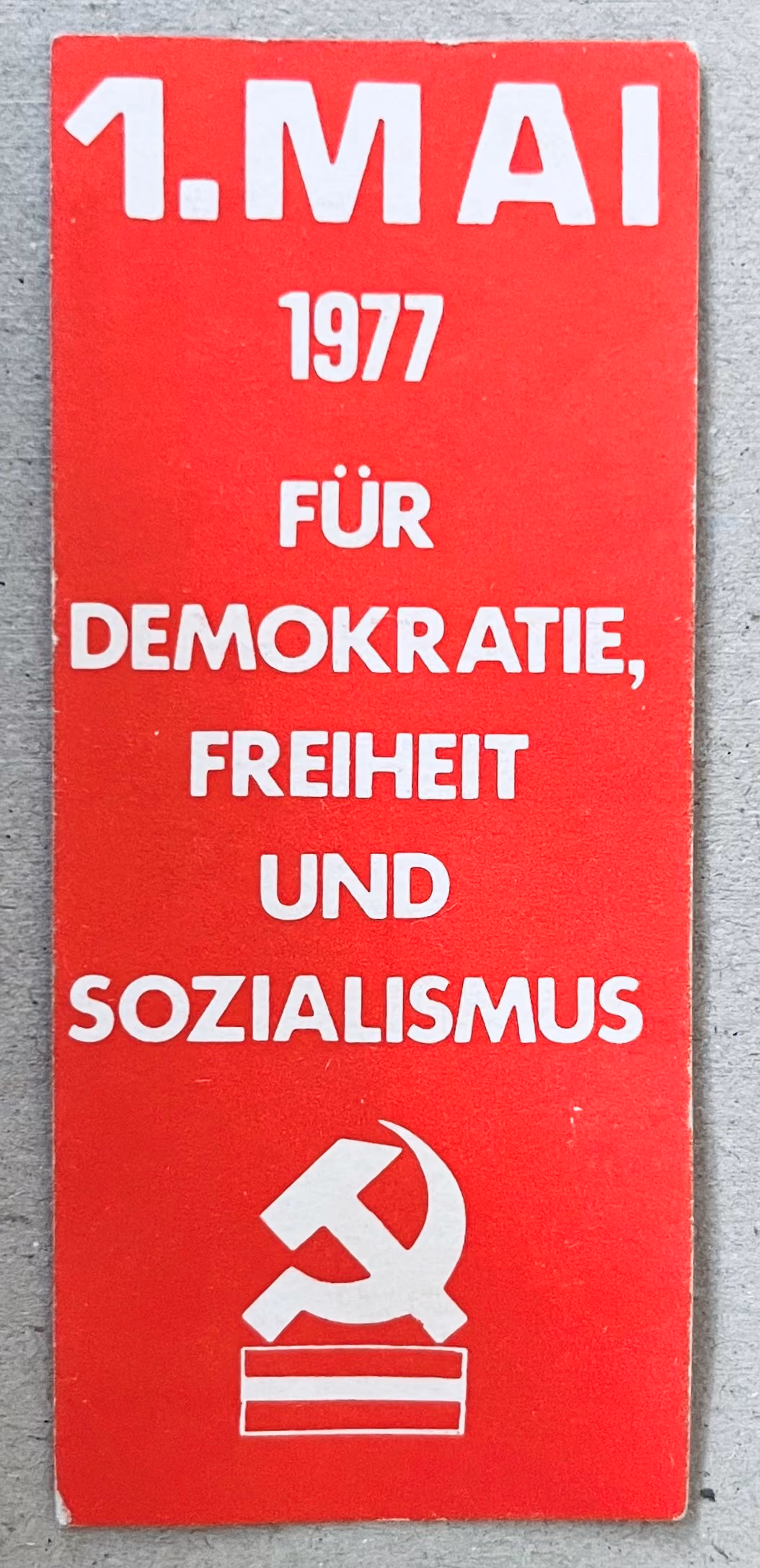 KPÖ - 1.Mai 1977