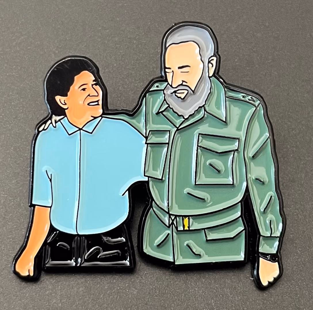 Diego Maradona und Fidel Castro