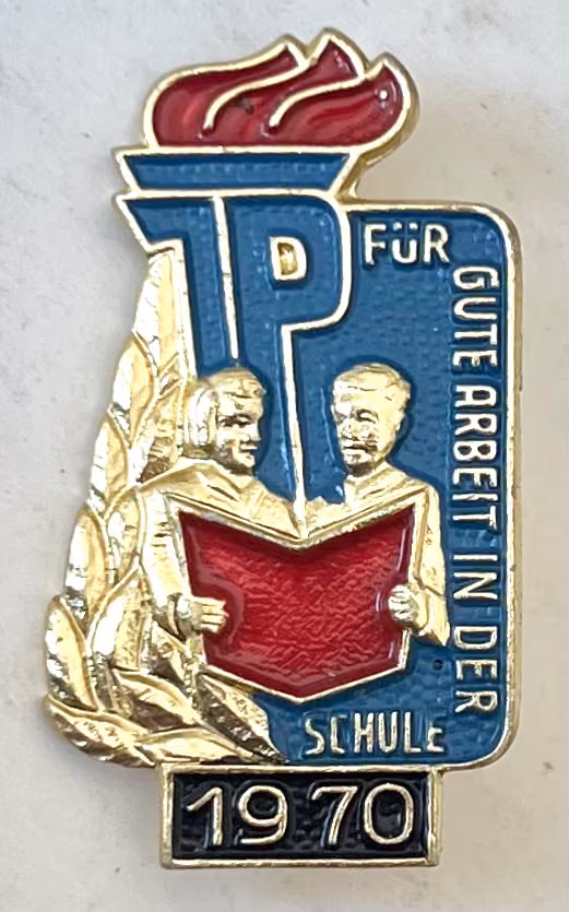 Thälmann-Pioniere - Für gute Arbeit in der Schule 1970