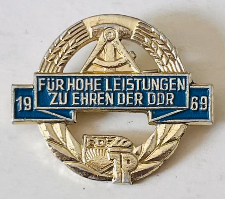 FDJ - Für hohe Leistungen zu Ehren der DDR 1969