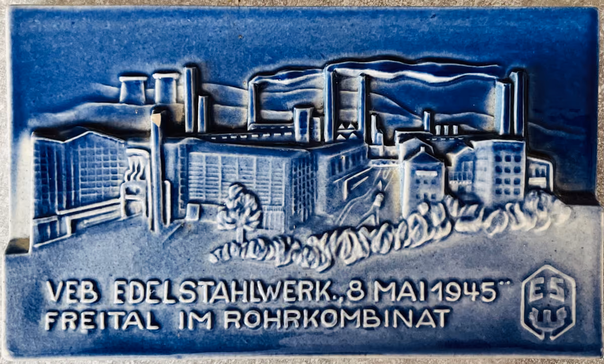VEB Edelstahlwerk "8. Mai 1945" Freital im Rohrkombinat