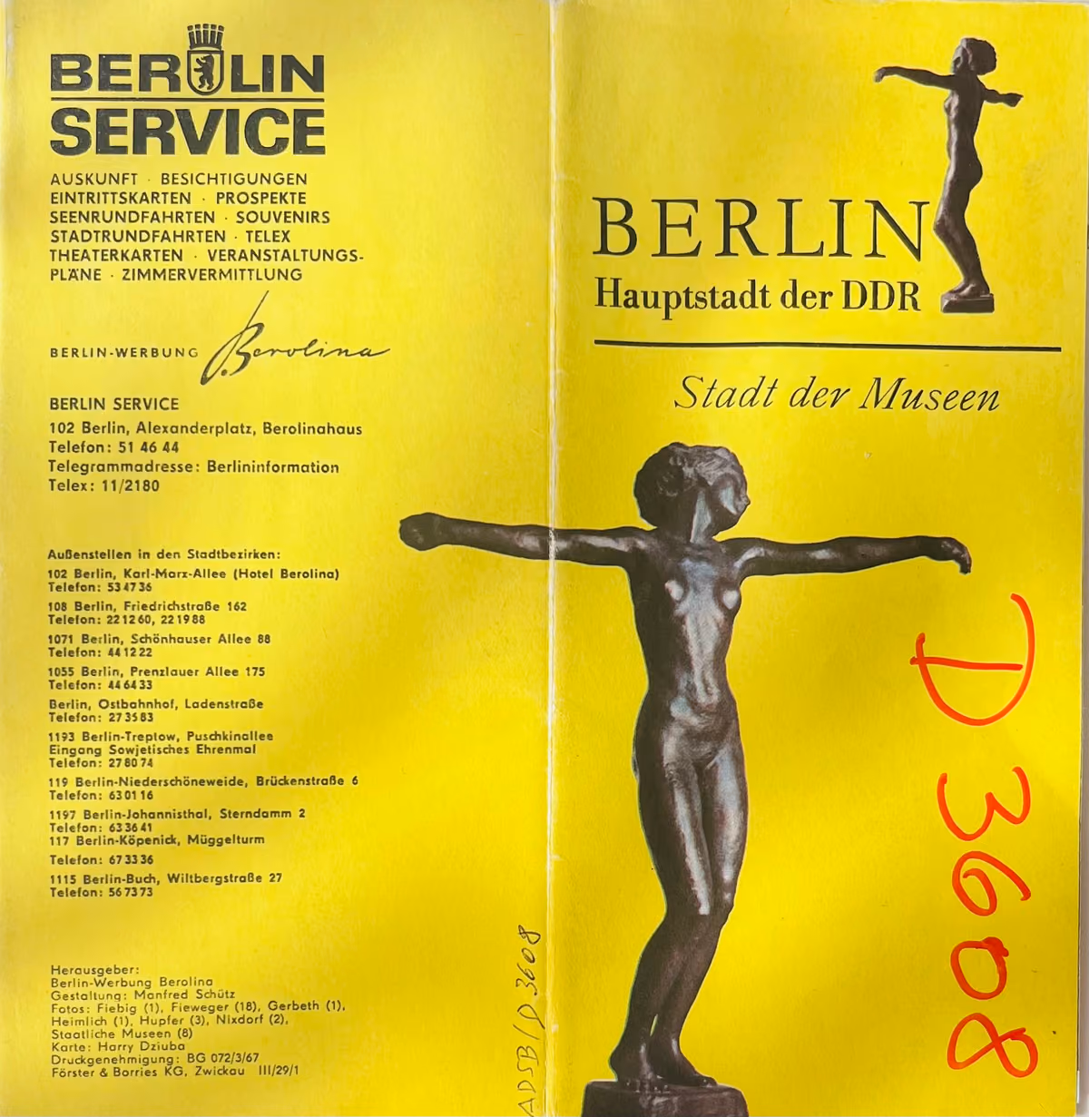 Berlin - Hauptstadt der DDR - Stadt der Museen