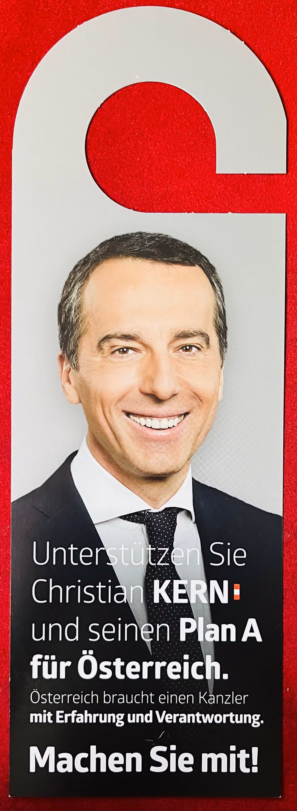 Unterstützen Sie Christian Kern und seinen Plan A für Österreich