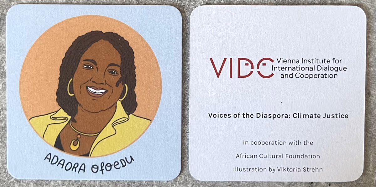 VIDC - Voices of the Diaspora: Climate Justice - Adaora Ofoedu