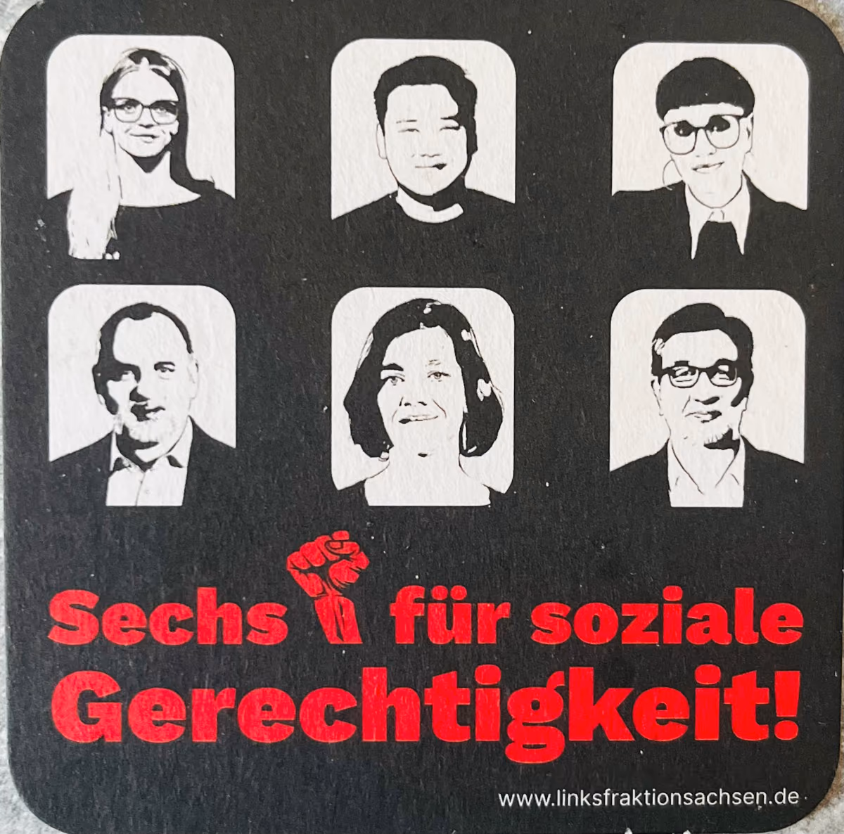 Links-Fraktion-Sachsen - Sechs für soziale Gerechtigkeit!