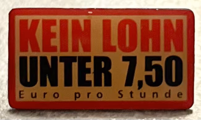 DGB - Kein Lohn unter 7,50 Euro pro Stunde