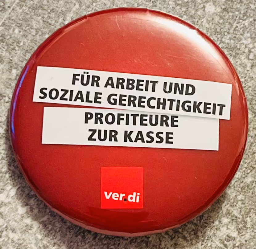 Ver.di - Für Arbeit und soziale Gerechtigkeit - Profiteure zur Kasse