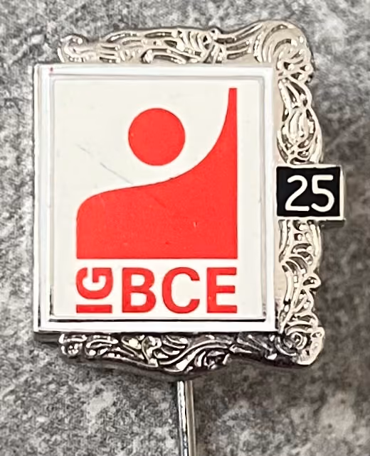 IG BCE - 25 Jahre Mitgliedschaft