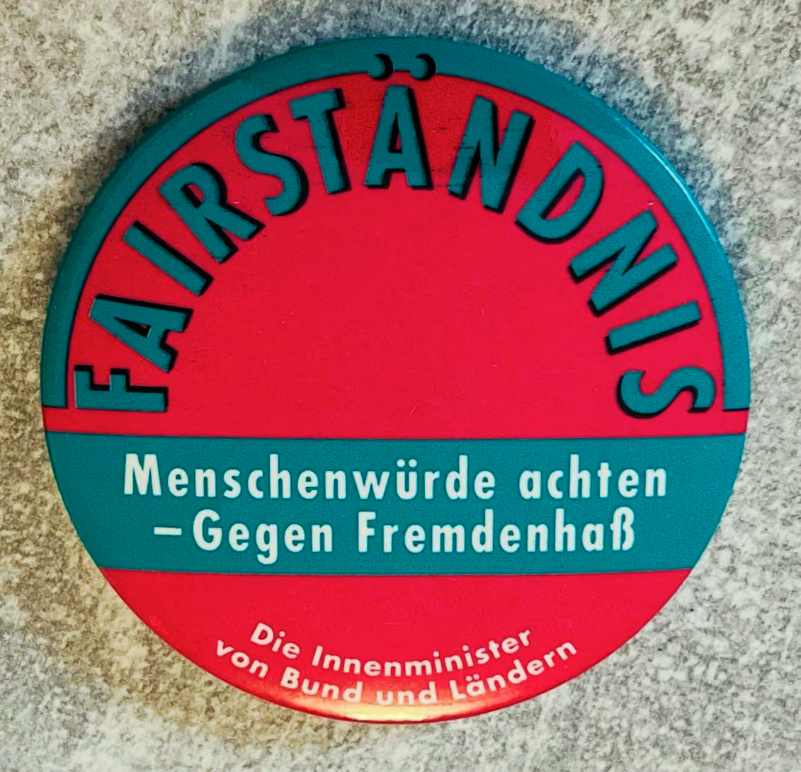 Die Innenminister von Bund und Ländern - Fairständnis - Menschenwürde achten - gegen Fremdenhass