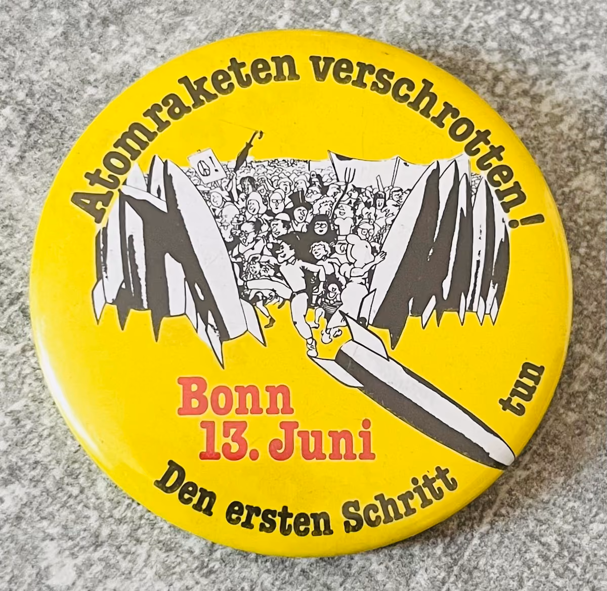 Atomraketen verschrotten! Bonn 13. Juni