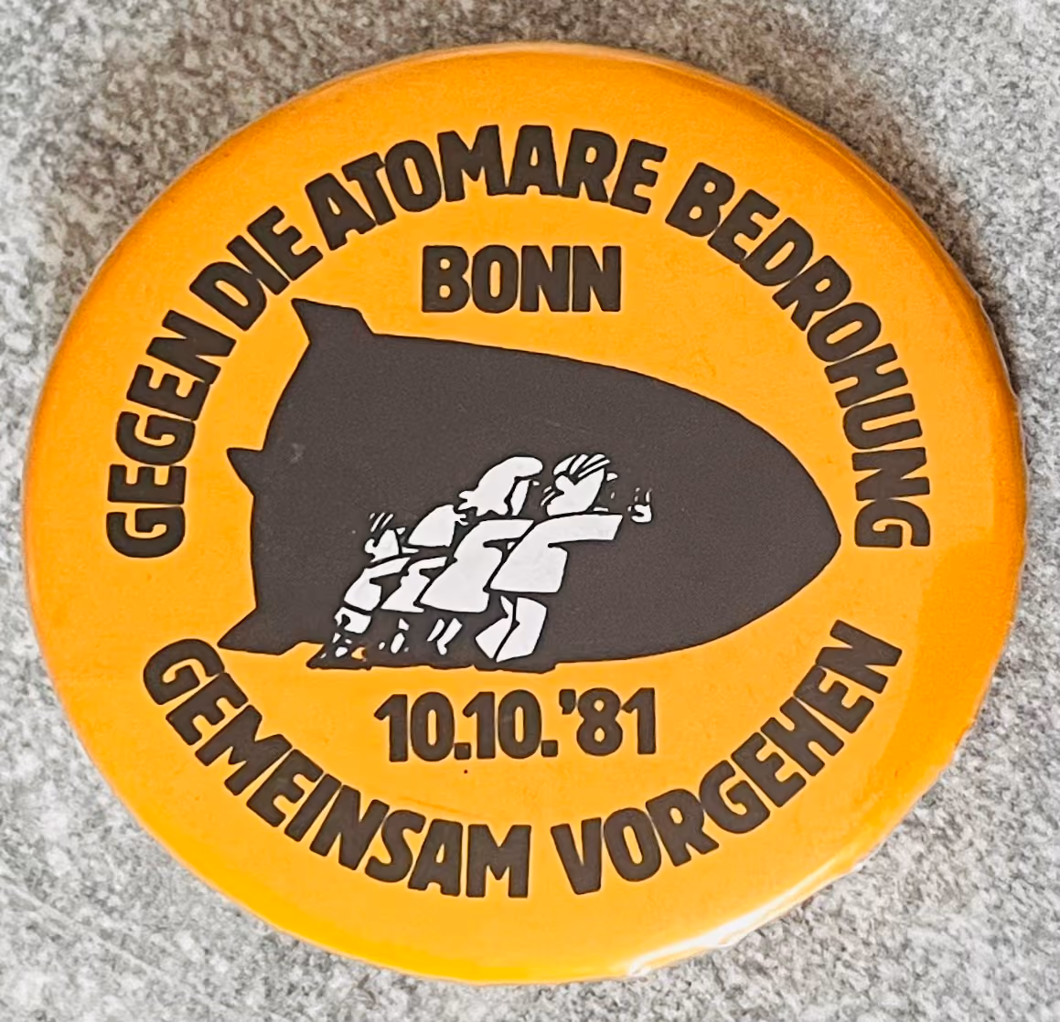 Gegen die atomare Bedrohung - Gemeinsam vorgehen - Bonn, 10.10.81