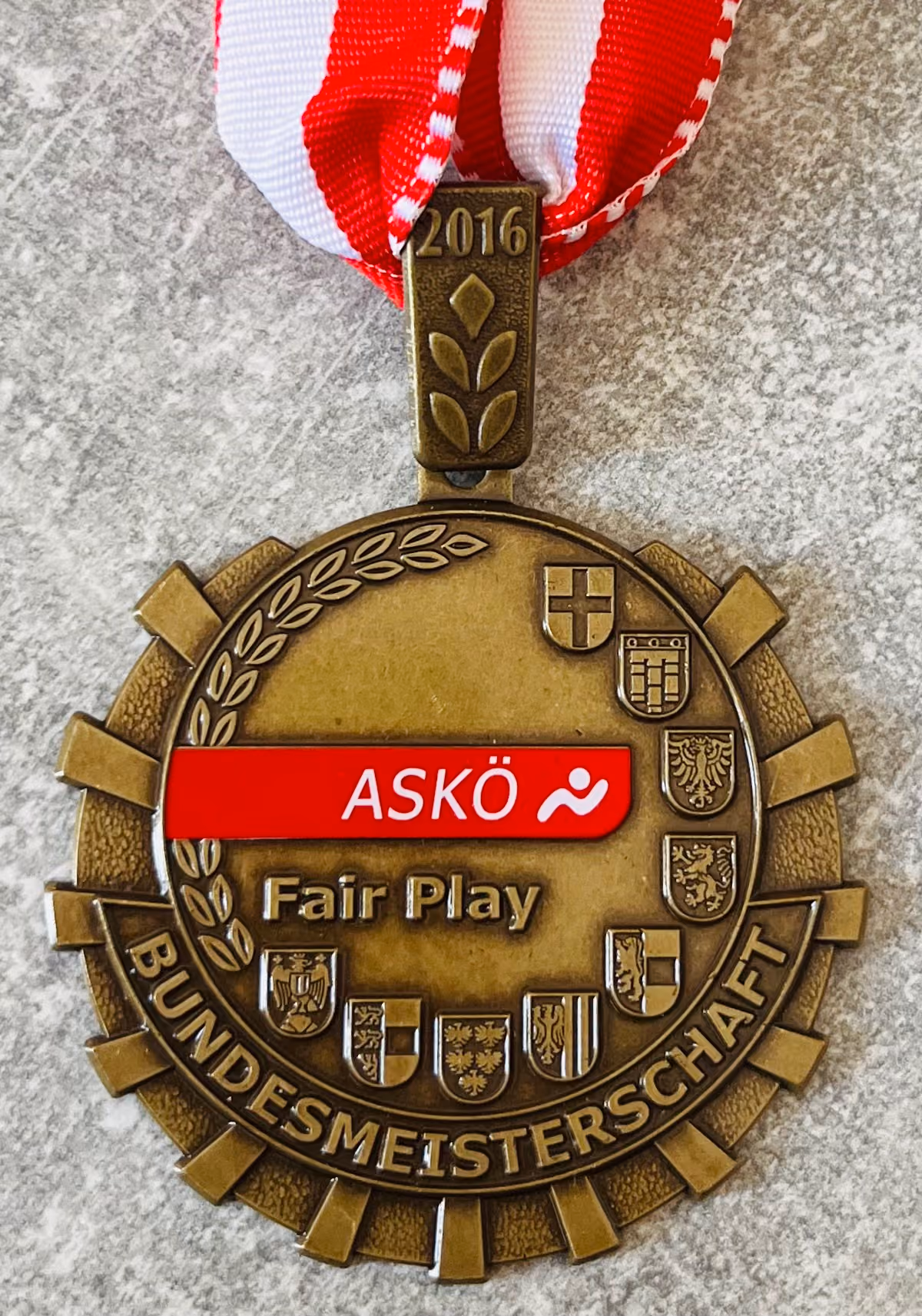 ASKÖ Bundesmeisterschaft 2016 - Bronzemedaille