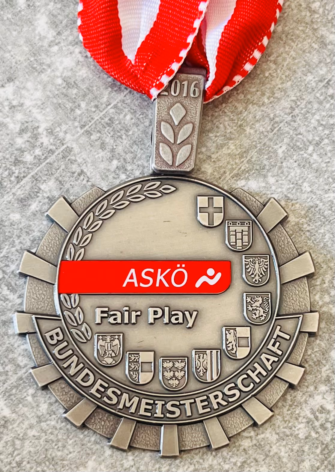 ASKÖ Bundesmeisterschaft 2016 - Silbermedaille