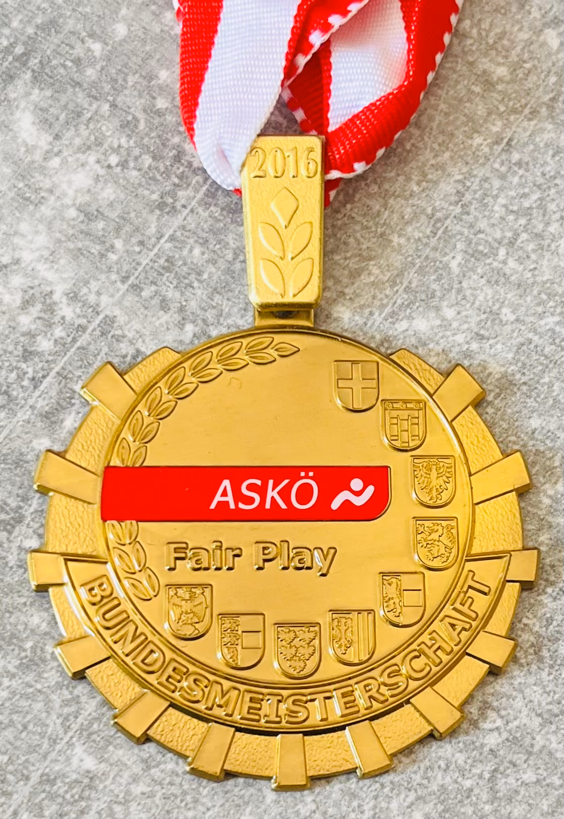ASKÖ Bundesmeisterschaft 2016 - Goldmedaille