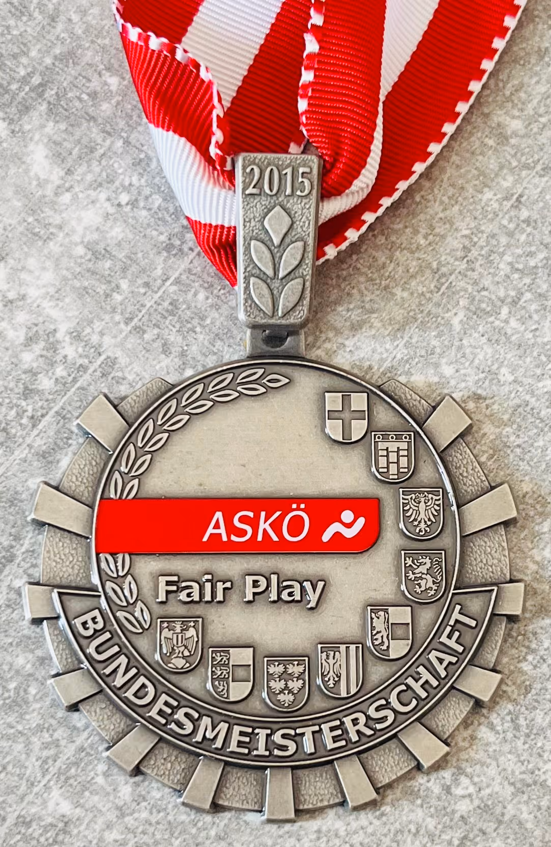 ASKÖ Bundesmeisterschaft 2015 - Silbermedaille