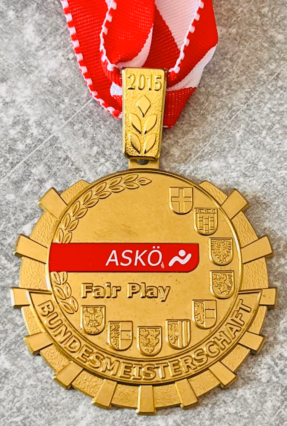 ASKÖ Bundesmeisterschaft 2015 - Goldmedaille