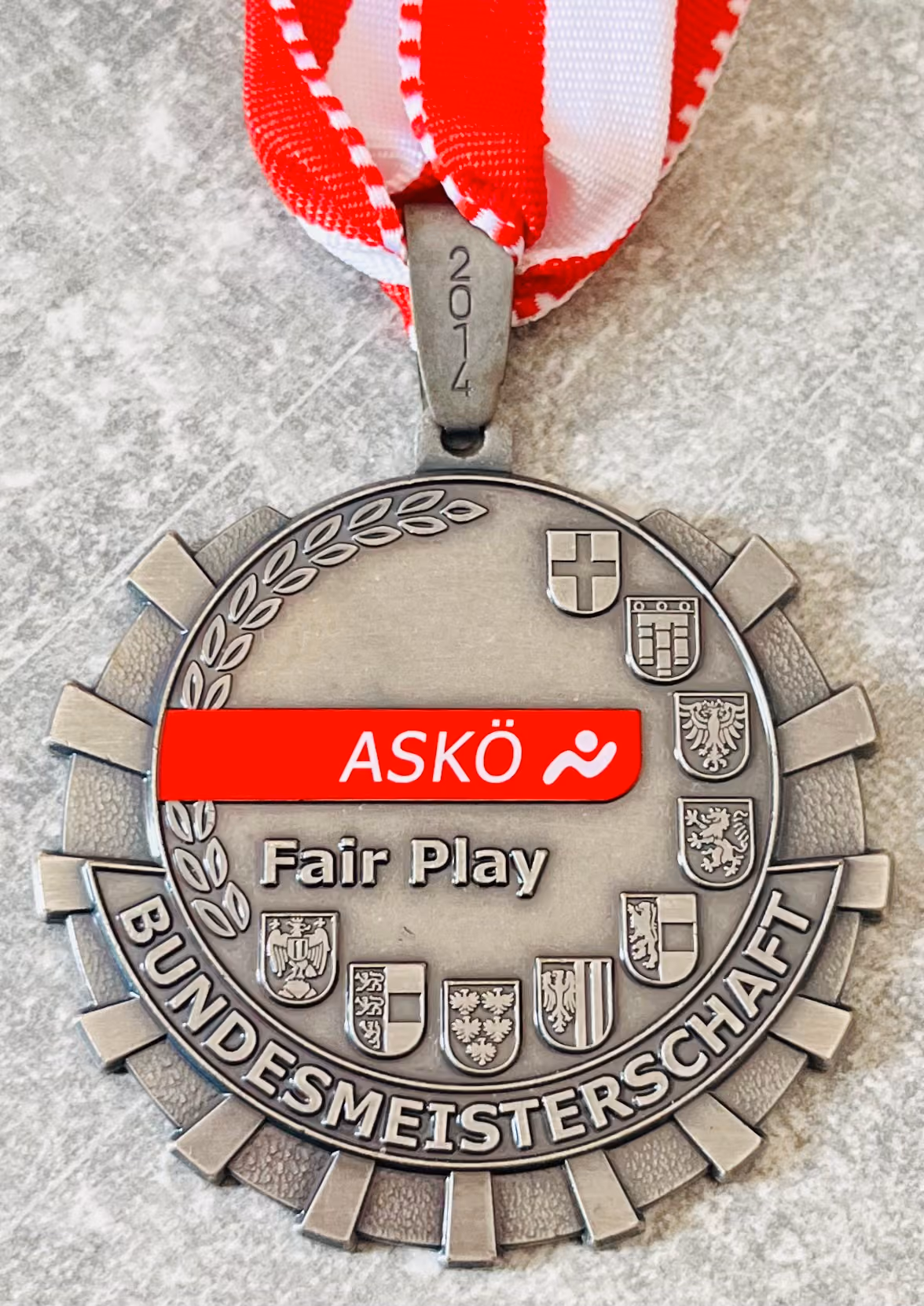 ASKÖ Bundesmeisterschaft 2014 - Silbermedaille
