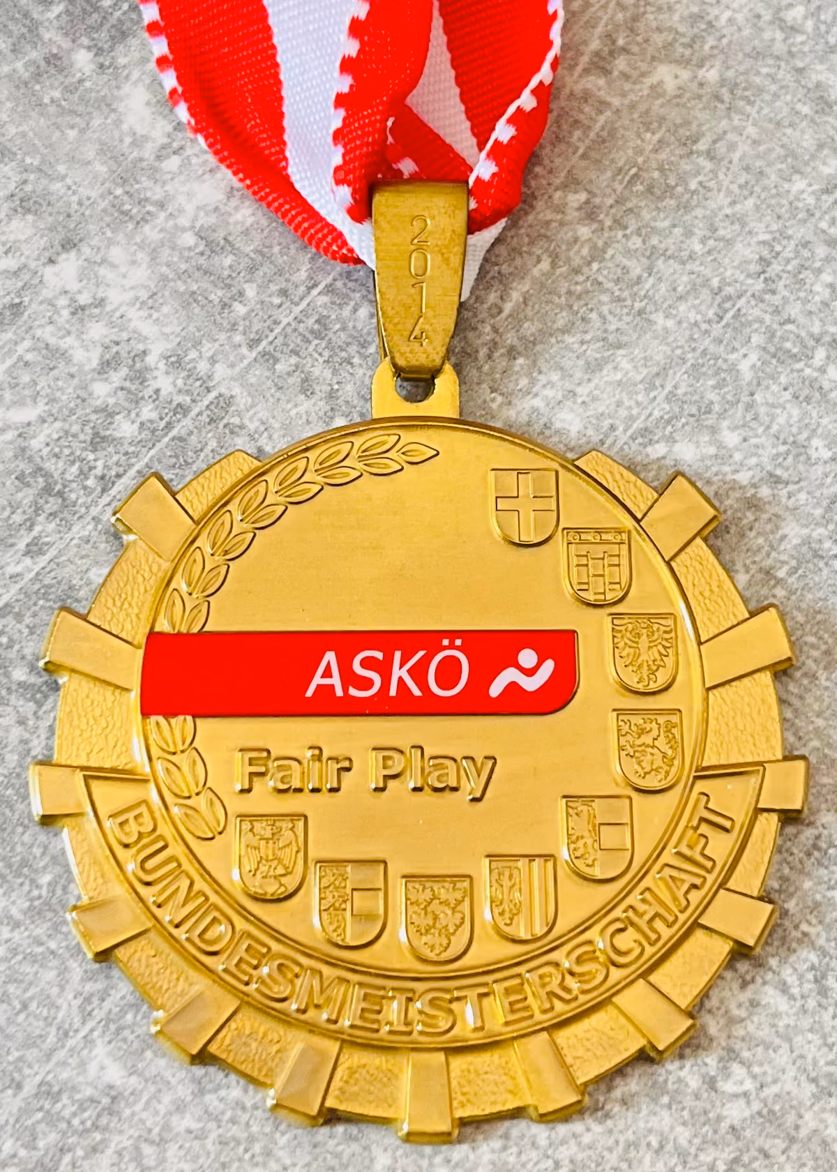 ASKÖ Bundesmeisterschaft 2014 - Goldmedaille