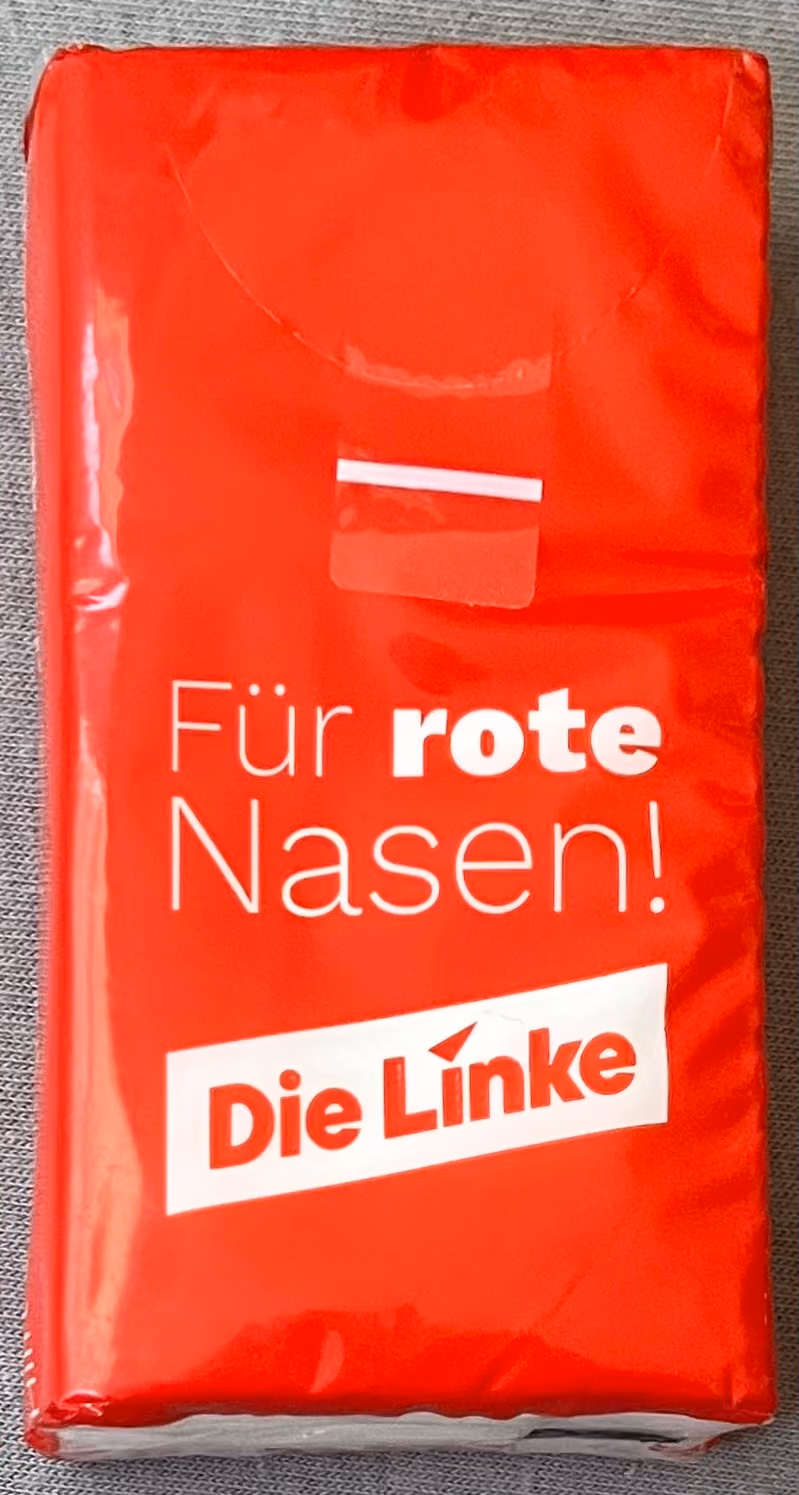 Die Linke - Für rote Nasen!
