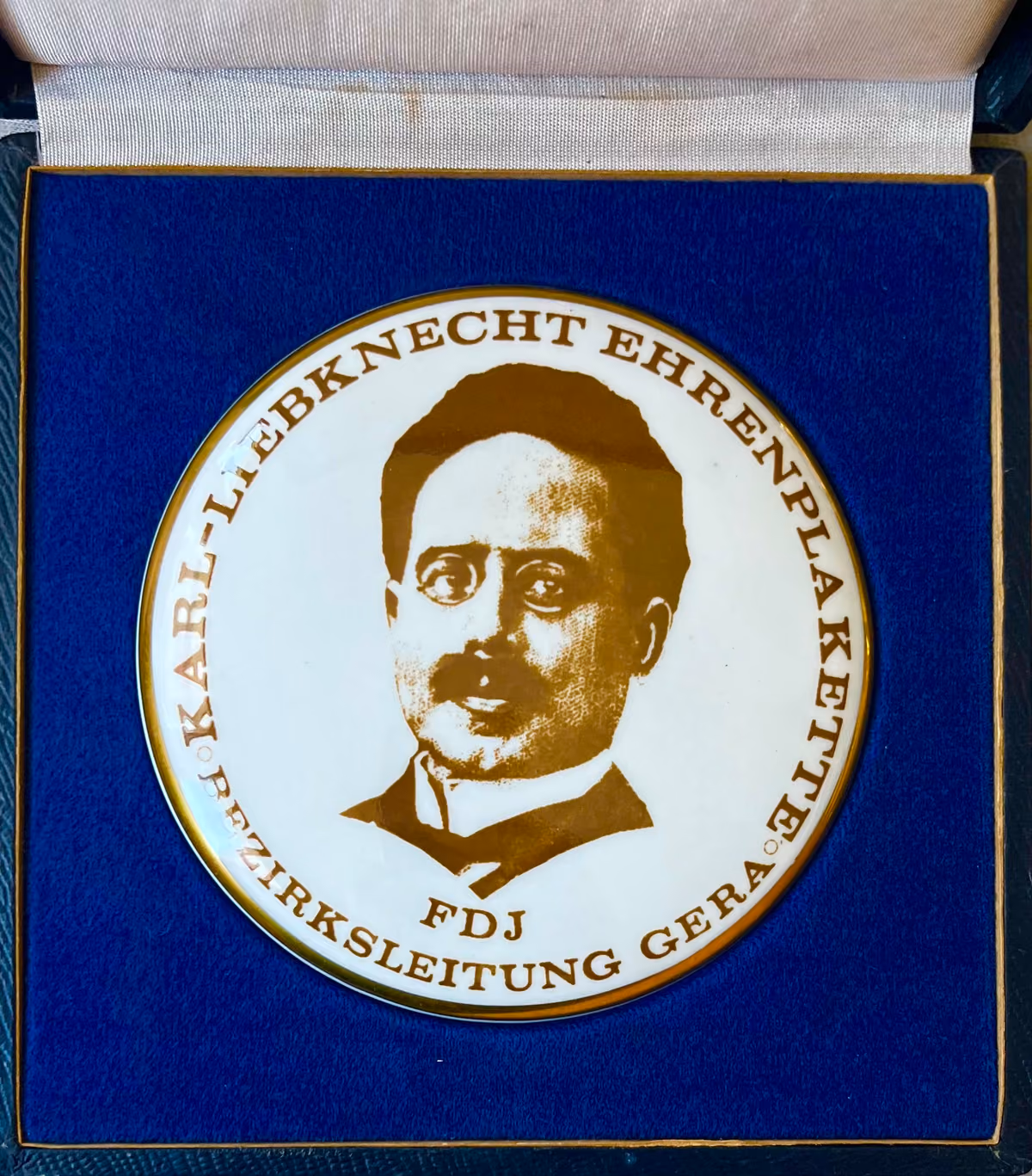 Karl-Liebknecht Ehrenplakette