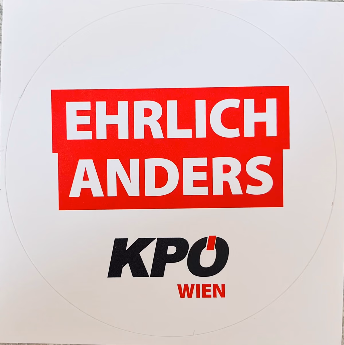 KPÖ-Wien - Ehrlich anders