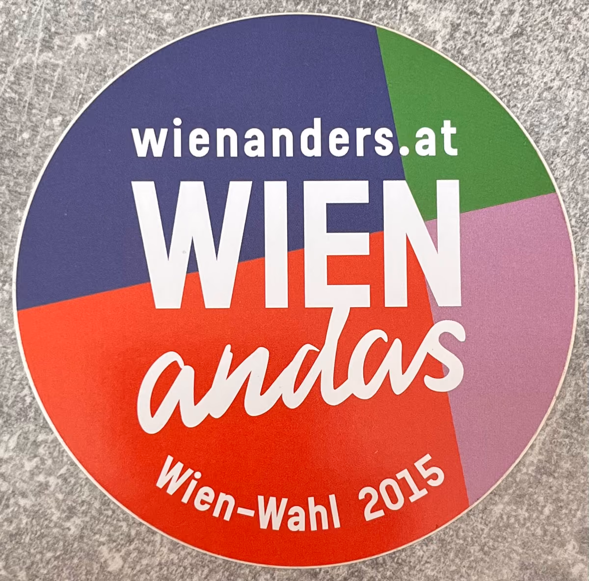 Wien anders - Wien andas - Wien Wahl 2015