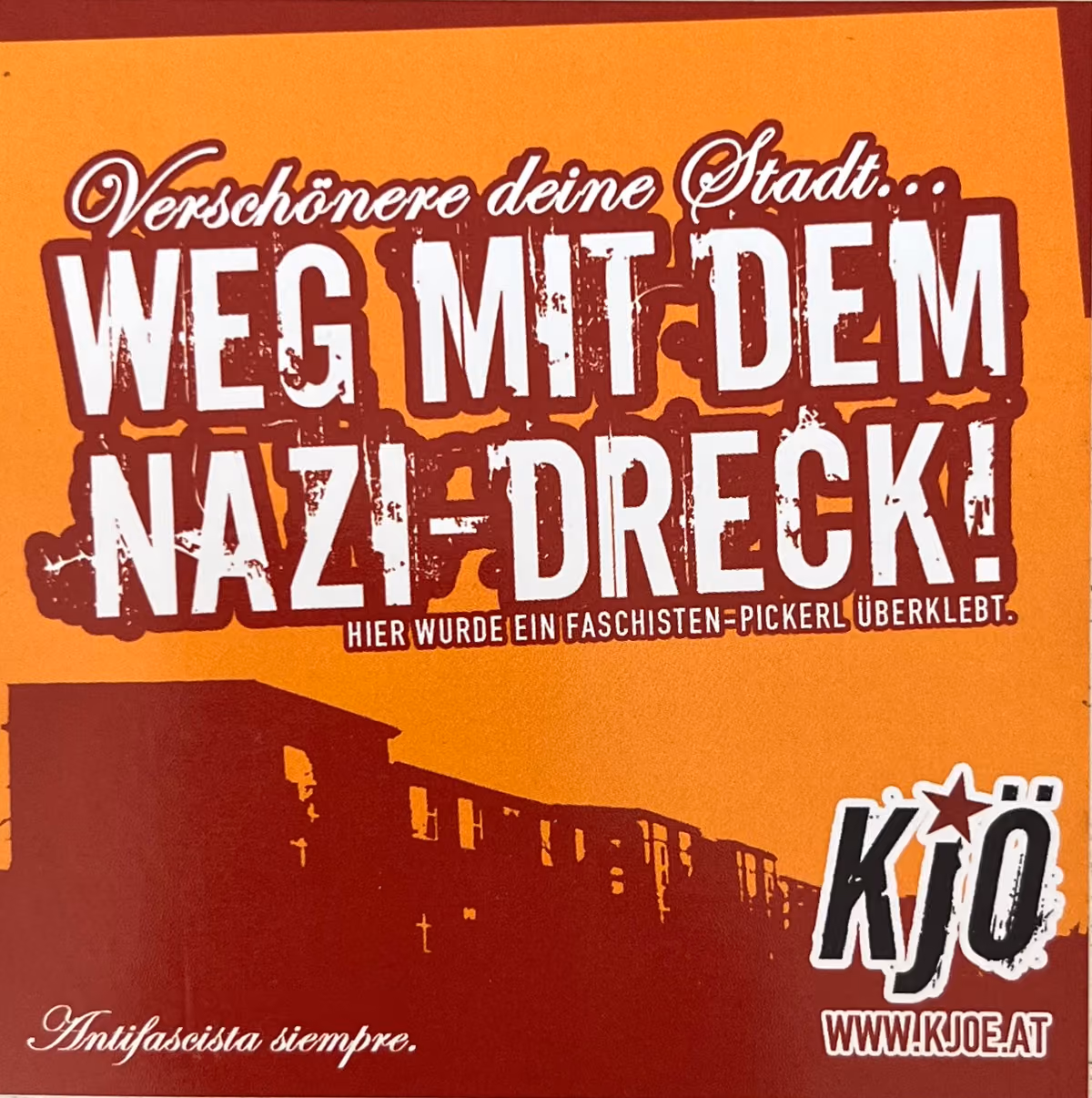 KJÖ - Weg mit dem Nazi-Dreck!